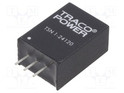 Converter: DC/DC; Uin: -15÷-32V; -12VDC; Iout: 1A; SIP3; 500kHz