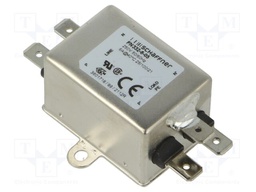 Filter: anti-interference; single-phase; 250VAC; Cx: 15nF; screw