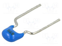 Capacitor: ceramic; 4.7uF; 25VDC; X5R; ±10%; THT; 5mm