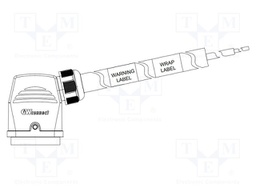 Cable: for sensors/automation; PIN: 8; male; IP67; Insulation: TPE