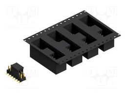 Connector: pin strips; pin header; male; PIN: 14; 2.54mm; SMT; 2x7