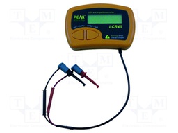 LCD; 0Ω÷2MΩ; R accuracy: ±1,0Ω; 0.5pF÷10mF; 1kHz,15kHz,200kHz