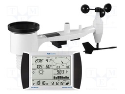 Weather station; touch screen,LCD 7"; -40÷60°C; 0÷50m/s; 1÷99%RH