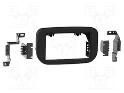 Radio frame; Ford; 2 DIN; black