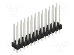 Connector: pin strips; pin header; male; PIN: 26; 2.54mm; THT; 2x13