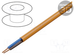 Wire; ÖLFLEX® 500 P; 2x1,5mm2; unshielded; 300/500V; PUR; Cu