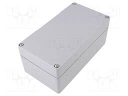 Enclosure: multipurpose; X: 120mm; Y: 220mm; Z: 91mm; GA; aluminium
