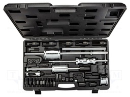 Kit: fuel injector extractor; 17pcs.