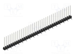 Connector: pin strips; pin header; male; PIN: 36; 2.54mm; SMT; 1x36