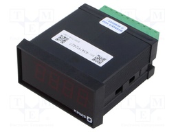 Module: meter; DC voltage,DC current; on panel; 0÷50°C; 10÷30VDC