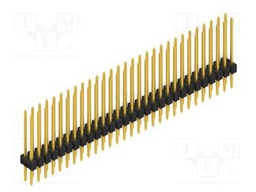 Connector: pin strips; pin header; male; PIN: 58; 2.54mm; THT; 2x29