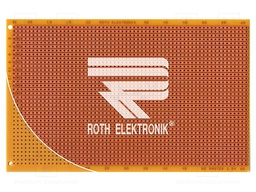 Board: universal; single sided,prototyping; W: 100mm; L: 160mm