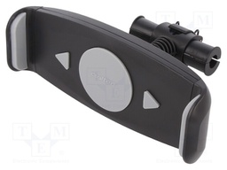 Car holder; black; for headrest; Size: 7.0"-15.0"