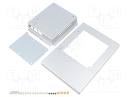 Enclosure: for display; OPT-UP-DST07-001; aluminium; black