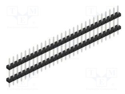 Connector: pin strips; pin header; male; PIN: 28; 2mm; THT; 1x28
