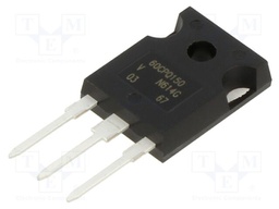 Schottky Rectifier, 150 V, 60 A, Dual Common Cathode, TO-247AC, 3 Pins, 670 mV