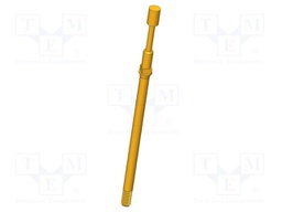Test needle; Operational spring compression: 4mm; 5A; Ø: 2mm; 0.8N