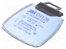 Dust filter; Protection class: P2 R; Series: D3000; 120mm