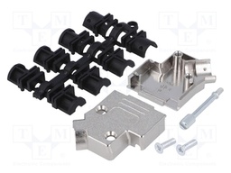 Enclosure: for D-Sub connectors; D-Sub 9pin,D-Sub HD 15pin