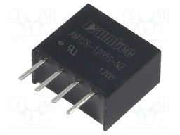 Converter: DC/DC; 1W; Uin: 10.8÷13.2V; 5VDC; Iout: 200mA; SIP4; 1.2g