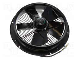 Fan: AC; axial; 400VAC; Ø460x97.5mm; ball; 1400rpm; IP44; Len: 0.45m
