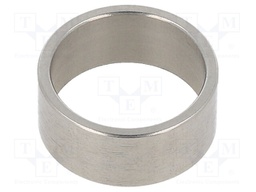 Spacer sleeve; 8mm; cylindrical; stainless steel; Out.diam: 19mm