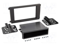 Radio frame; Porsche; 2 DIN; black
