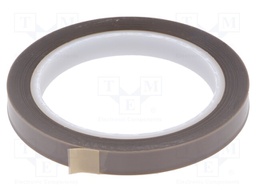 Tape: insulation; W: 12mm; L: 33m; D: 0.102mm; silicone; PTFE; 100%
