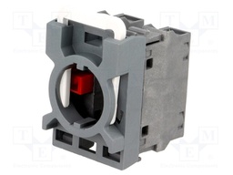 Contact block; 22mm; front fixing; Contacts: NC