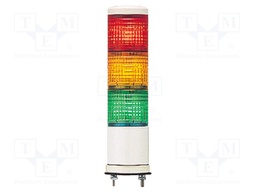 Signaller: signalling column; LED; red/orange/green; 24VDC; 24VAC