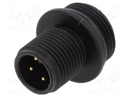 Socket; M12; PIN: 4; male; A code-DeviceNet / CANopen; soldering