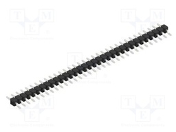 Connector: pin strips; pin header; male; PIN: 33; 2.54mm; SMT; 1x33