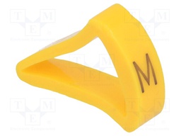 Markers for cables and wires; Label symbol: M; 10÷16mm; H: 21mm