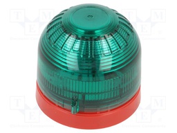 Signaller: lighting; flashing light; red; Sonos; 10÷60VDC; IP21