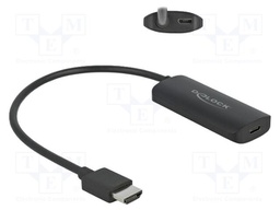 Adapter; HDMI plug,USB B micro socket,USB C plug; High Speed