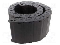 Cable chain; Series: 2480; Bend.rad: 75mm; L: 1012mm