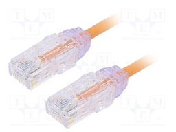 Patch cord; TX6-28™,U/UTP; 6; stranded; Cu; LSZH; orange; Len: 5m