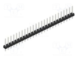 Connector: pin strips; pin header; male; PIN: 25; 2.54mm; THT; 1x25
