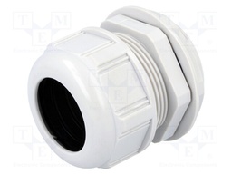 Cable gland; PG42; IP68; Mat: polyamide; light grey; UL94V-2