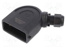 Enclosure: for rectangular connectors; Han Eco A; size 10A; M20