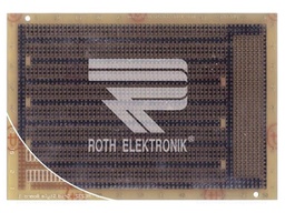 Board: universal; single sided,prototyping; W: 114.3mm; L: 165.1mm