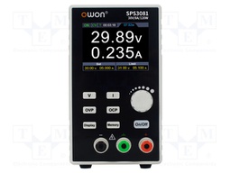 Laboratory power supply: programmable; Ch: 1; 0÷31VDC; 0÷8.1A