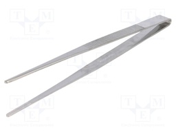 Tweezers; Tweezers len: 180mm; Blades: straight; Tipwidth: 3.5mm