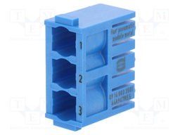Connector: pneumatic; module; male-female; Han Modular Pneumatic