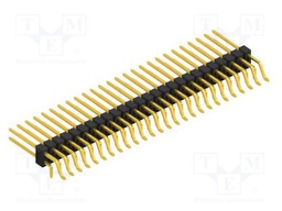 Connector: pin strips; pin header; male; PIN: 52; 2.54mm; SMT,THT