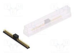 Connector: pin strips; pin header; male; PIN: 50; 2.54mm; SMT; 2x25