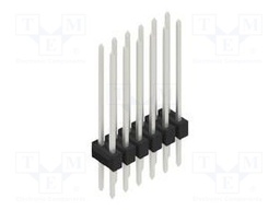 Connector: pin strips; pin header; male; PIN: 12; 2.54mm; THT; 2x6