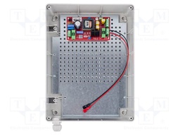 Power supply; IP56; 190÷260VAC; CCTV; PCB,plastic; AUPS; -25÷50°C