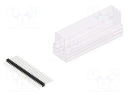 Connector: pin strips; pin header; male; PIN: 28; 1.27mm; SMT; 1x28