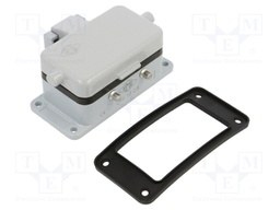 Enclosure: for HDC connectors; C-TYPE; size 57.27; -40÷125°C